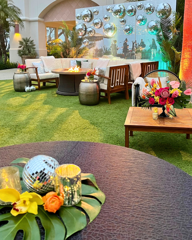 Tropical Disco Lounge Dinner in Orange County