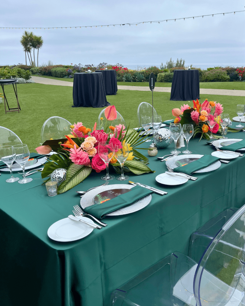 Tropical Disco Lounge Dinner in Orange County
